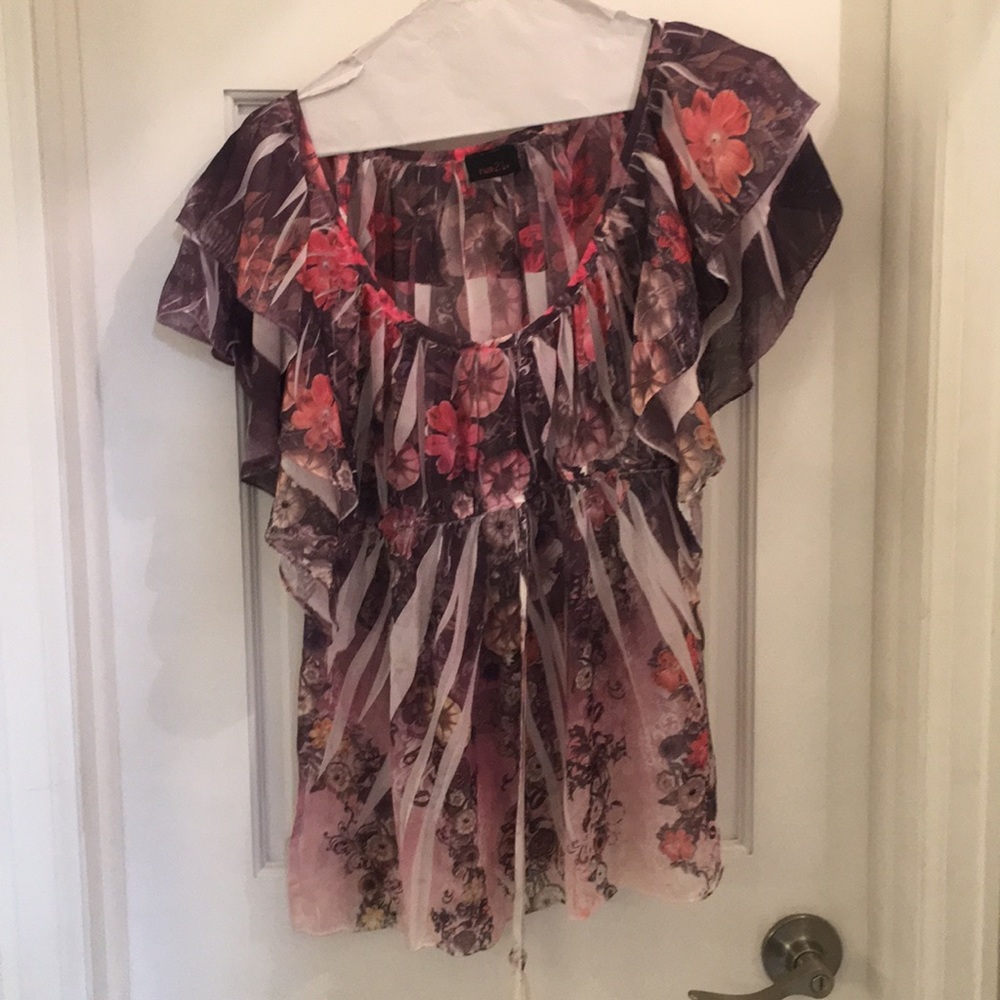 Short sleeve blouse